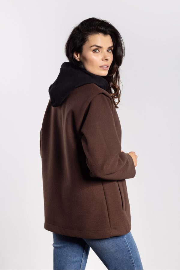 brown Jacket model 218960 awama