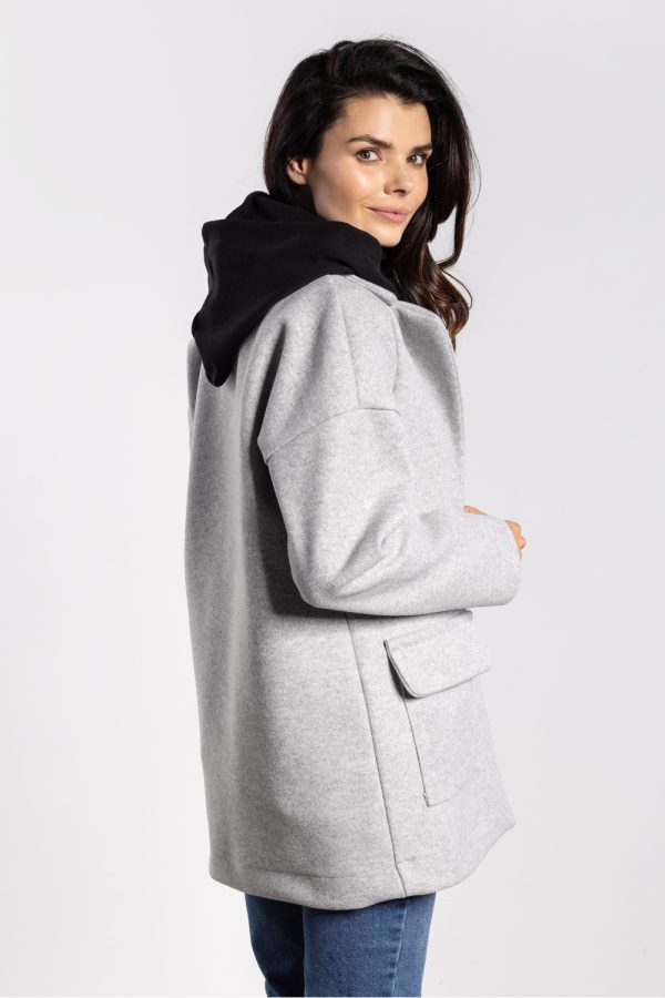 grey Jacket model 218962 awama