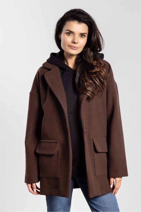 brown Jacket model 218963 awama