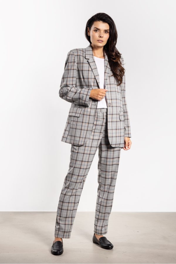 grey Jacket model 218970 awama