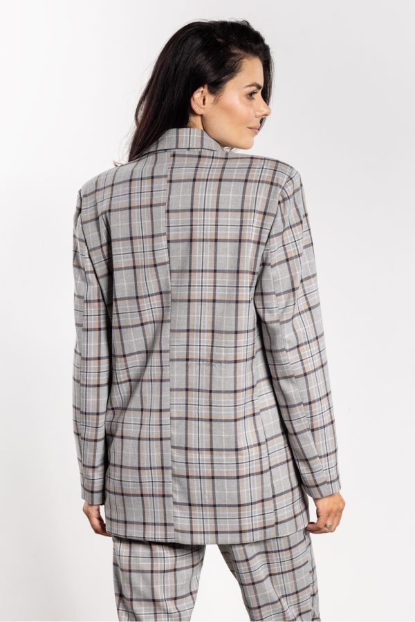 grey Jacket model 218970 awama