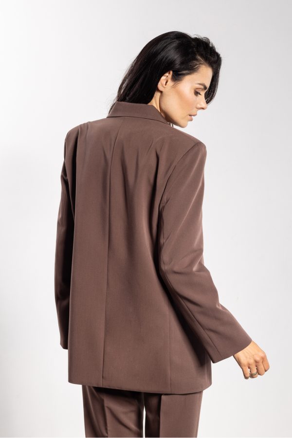 brown Jacket model 218975 awama