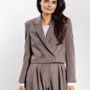 brown Jacket model 218982 awama
