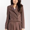 brown Jacket model 218984 awama