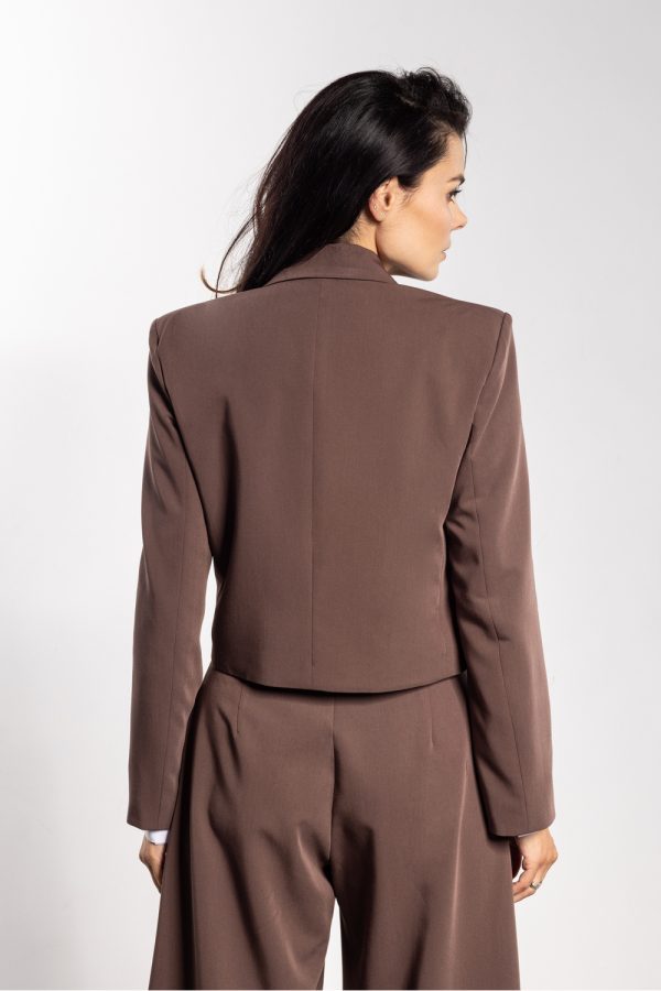 brown Jacket model 218984 awama