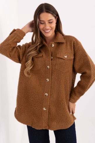 brown Long sleeve shirt model 219097 Factory Price