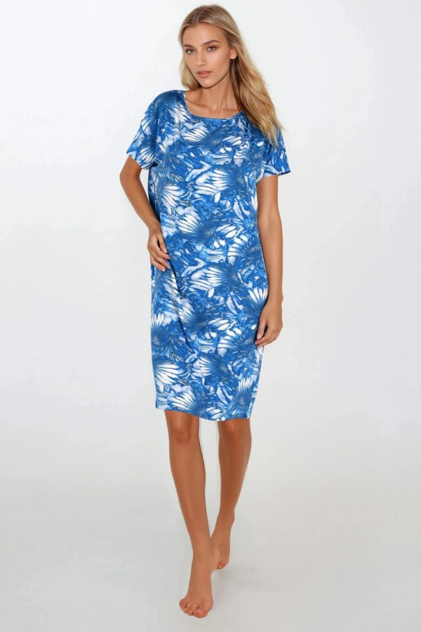 blue Nightshirt model 219332 Momenti Per Me