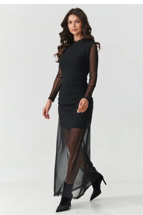 black Evening dress model 219536 Makadamia