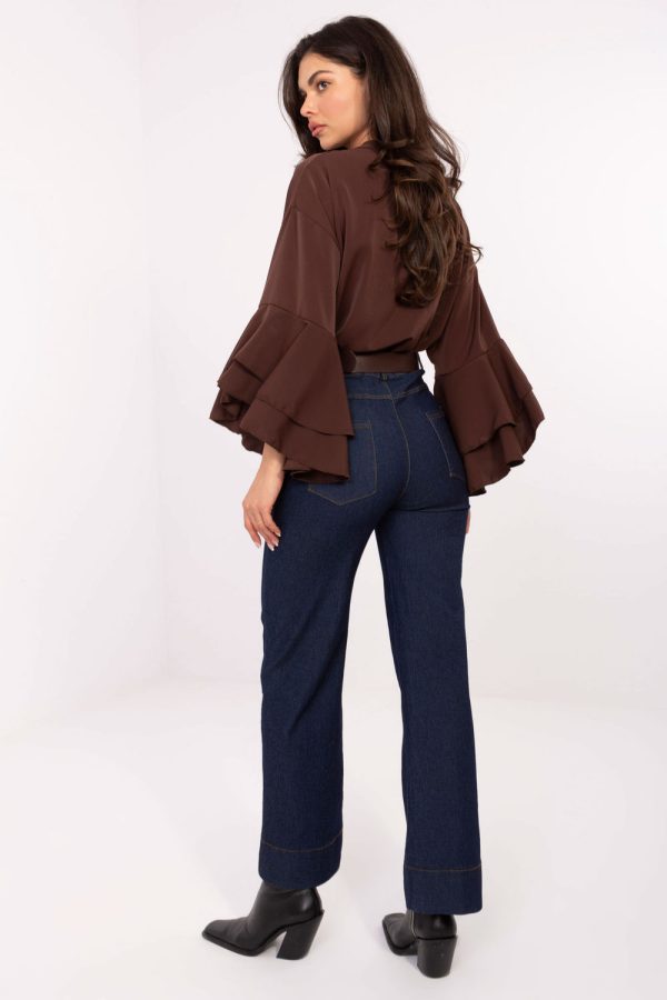 navy blue Jeans model 219596 Factory Price