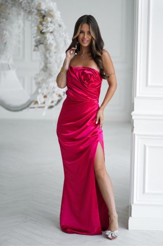 Long dress model 219714 Bicotone