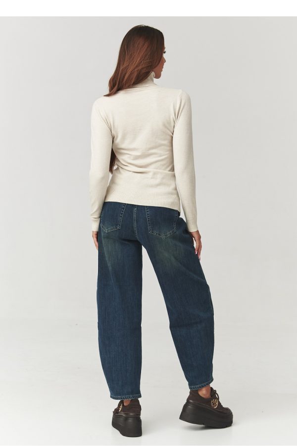 beige Turtleneck model 219739 Makadamia
