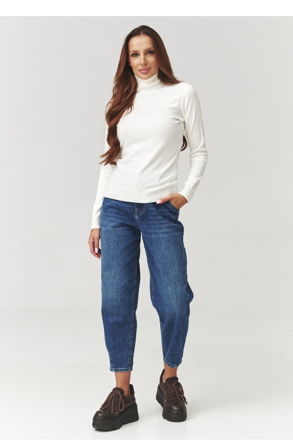 beige Turtleneck model 219741 Makadamia