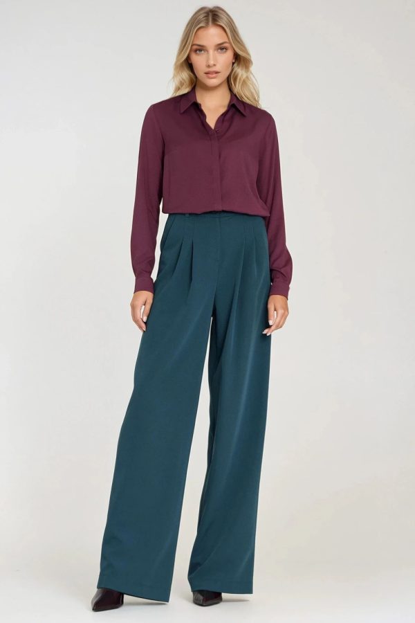 blue Women trousers model 219764 Nife