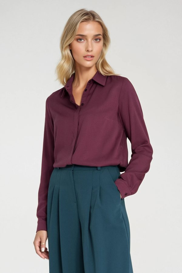 violet Long sleeve shirt model 219772 Nife