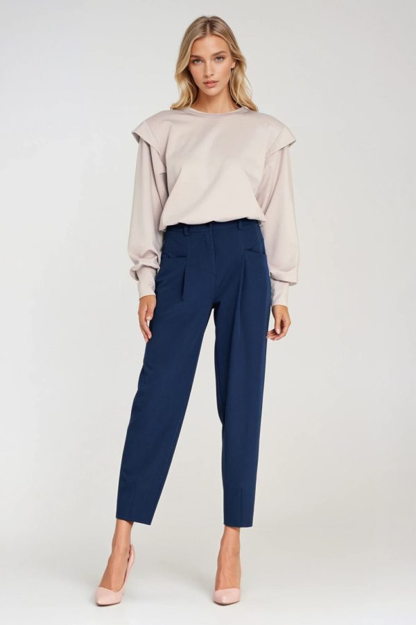 blue Women trousers model 219777 Nife