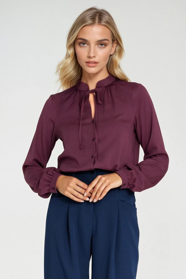 violet Long sleeve shirt model 219785 Nife