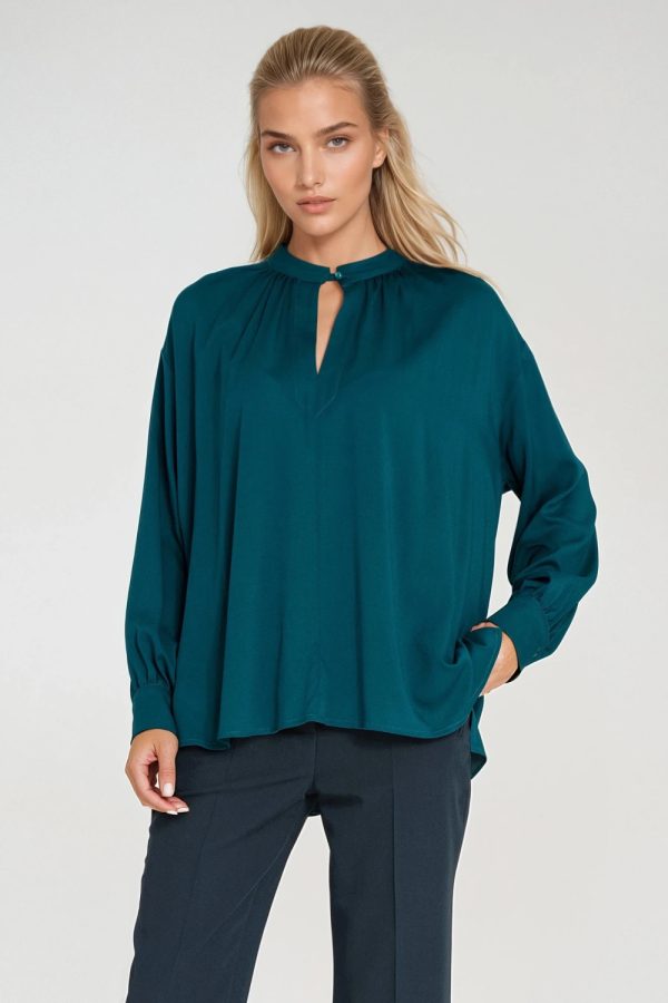 green Blouse model 219787 Nife