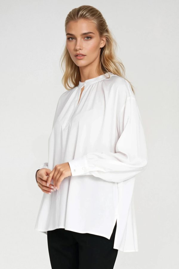 beige Blouse model 219788 Nife