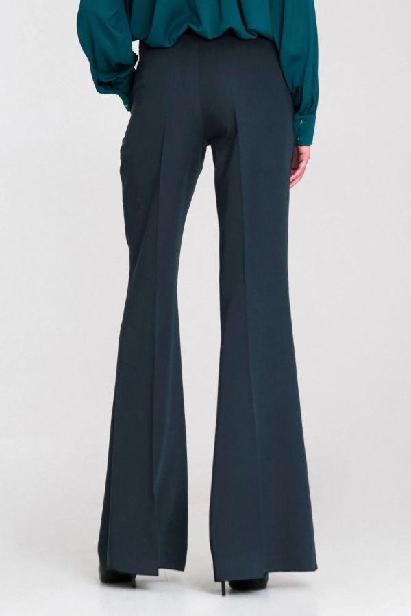 navy blue Women trousers model 219778 Nife