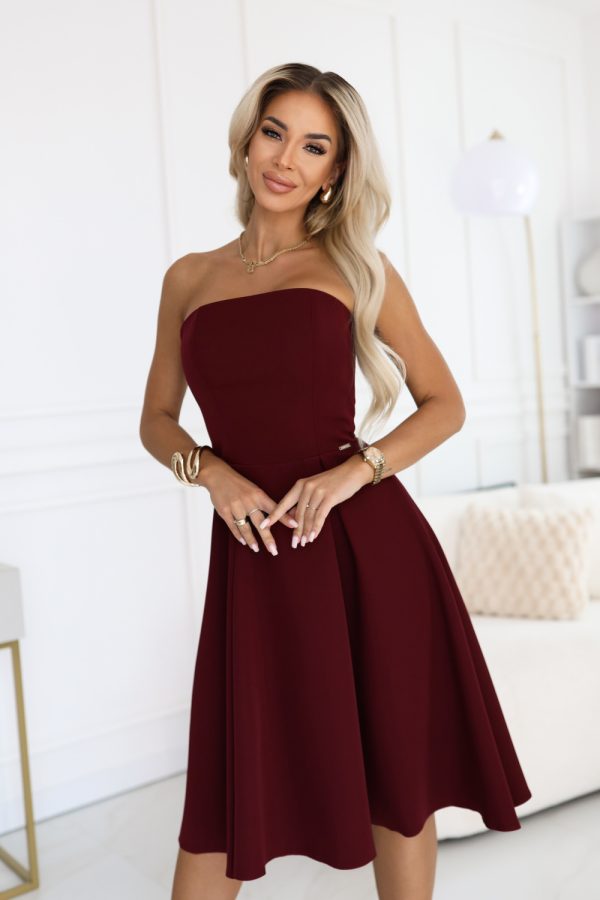 red Cocktail dress model 220667 Numoco