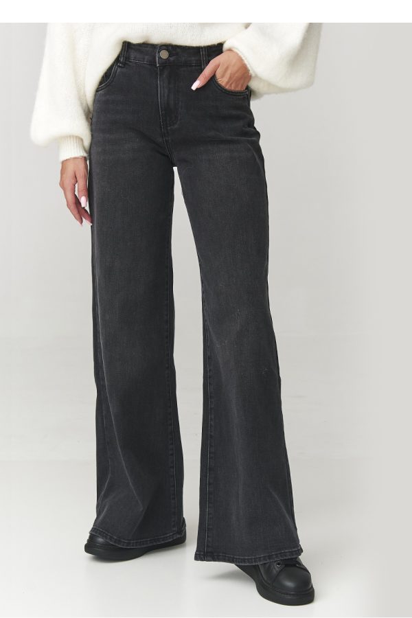 black Jeans model 220800 Makadamia