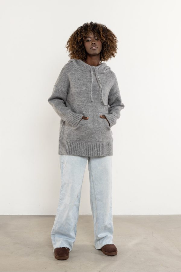 grey Jumper model 220856 awama