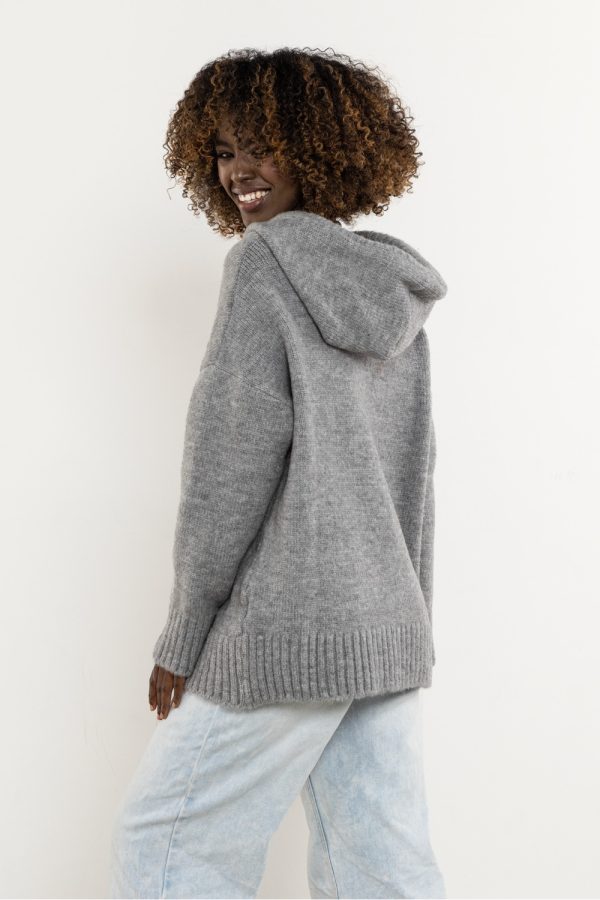 grey Jumper model 220856 awama
