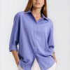 1103209 violet Long sleeve shirt model 221214 Nife