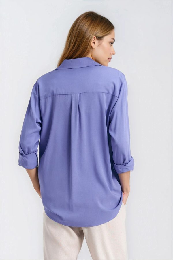violet Long sleeve shirt model 221214 Nife