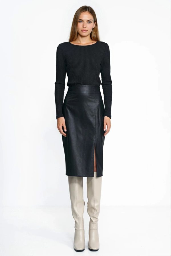 black Skirt model 221216 Nife