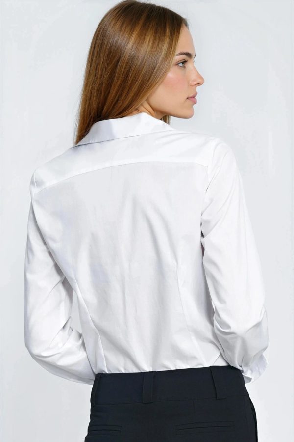white Long sleeve shirt model 221218 Nife