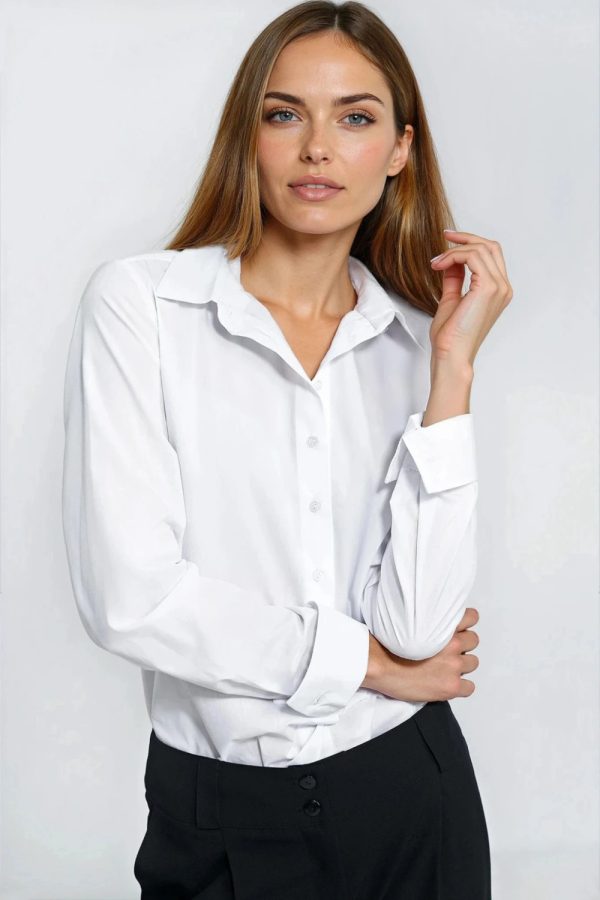white Long sleeve shirt model 221218 Nife