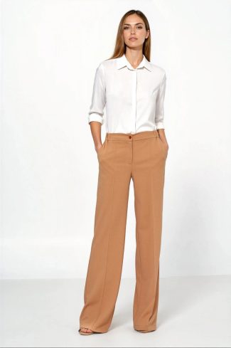 brown Women trousers model 221221 Nife