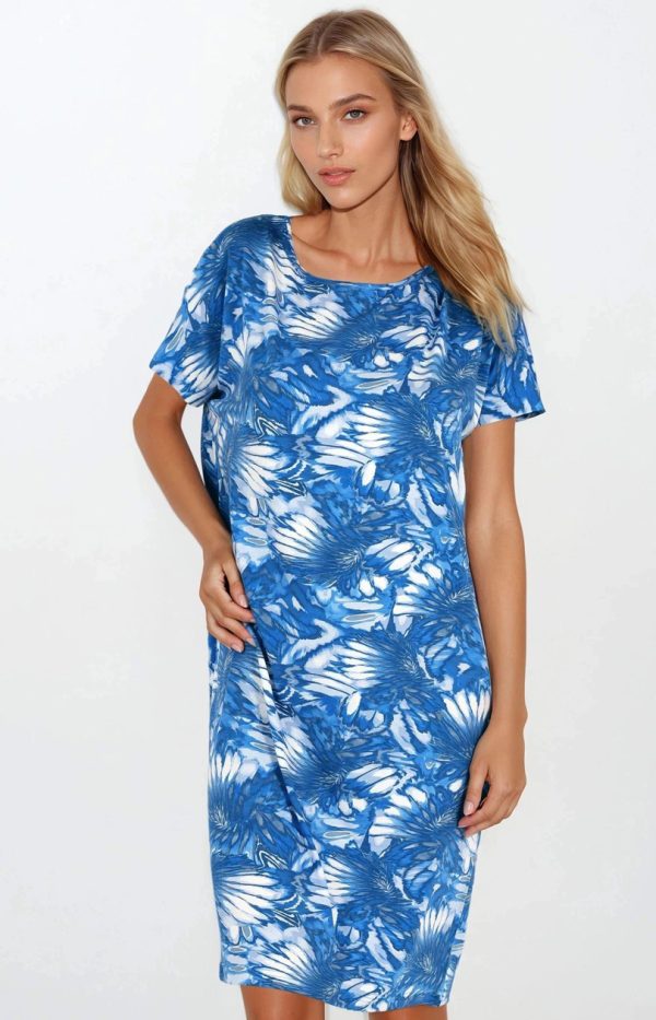 blue Nightshirt model 219332 Momenti Per Me