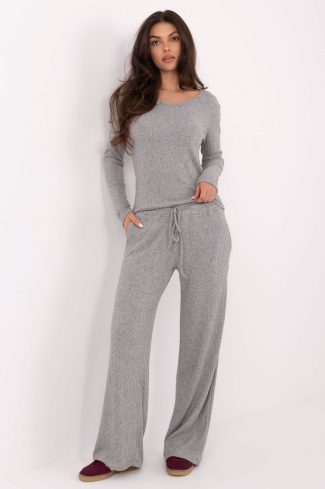 grey Women trousers model 221380 Factory Price