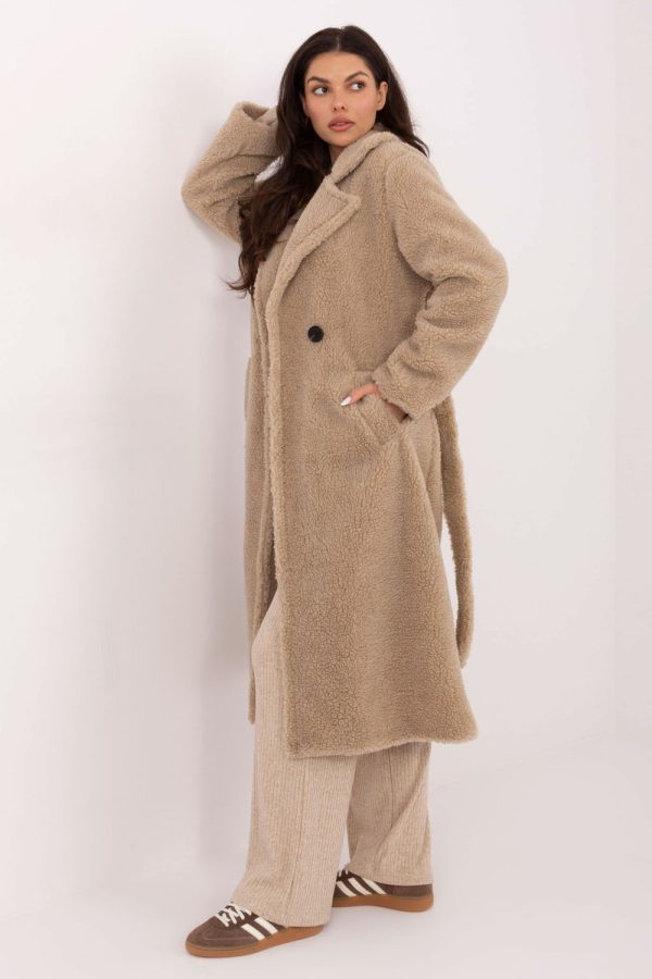 beige Coat model 221385 Factory Price
