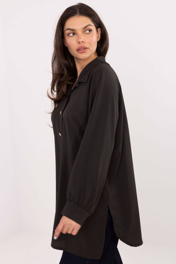 brown Long sleeve shirt model 221394 Factory Price