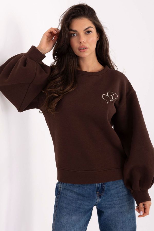 brown Sweatshirt model 221697 Factory Price