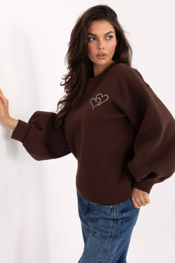brown Sweatshirt model 221697 Factory Price
