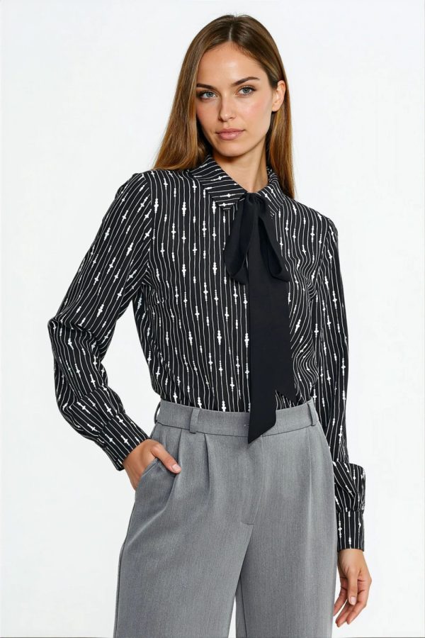 black Long sleeve shirt model 221722 Nife