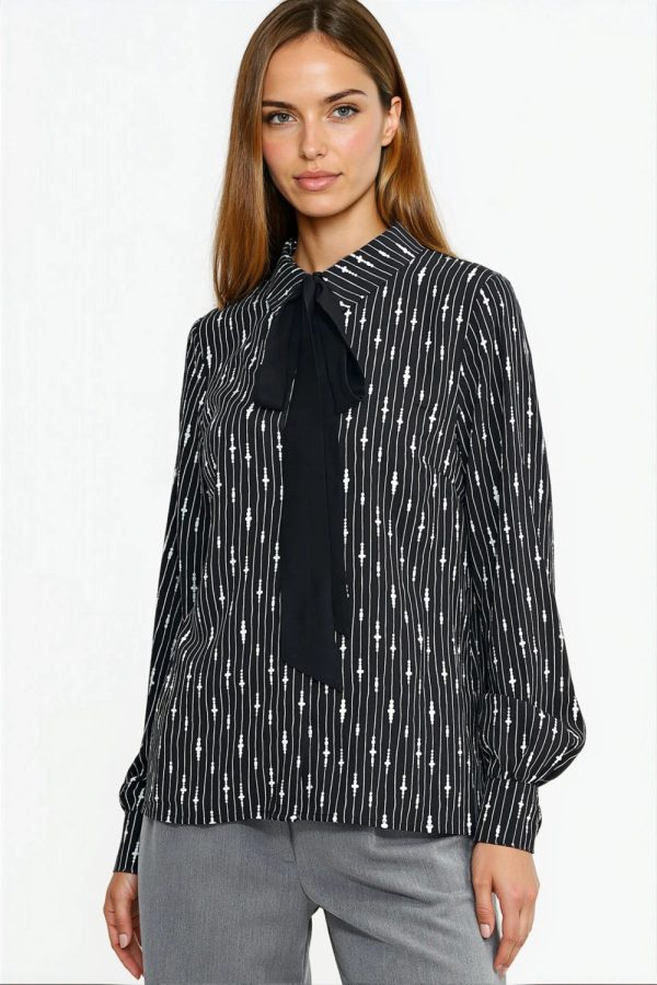 black Long sleeve shirt model 221722 Nife
