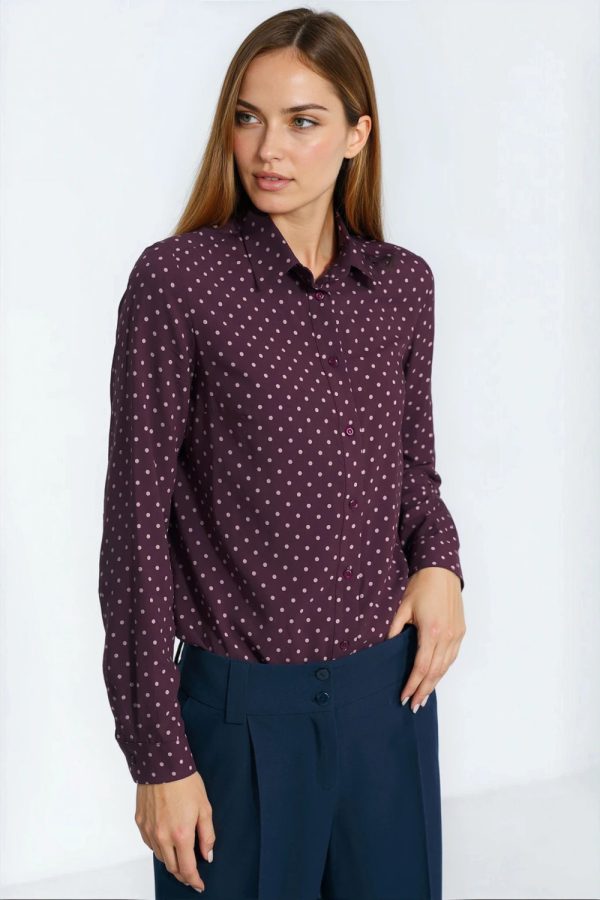 red Long sleeve shirt model 221728 Nife