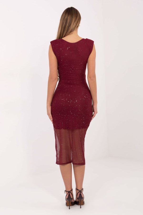 red Evening dress model 221761 Italy Moda