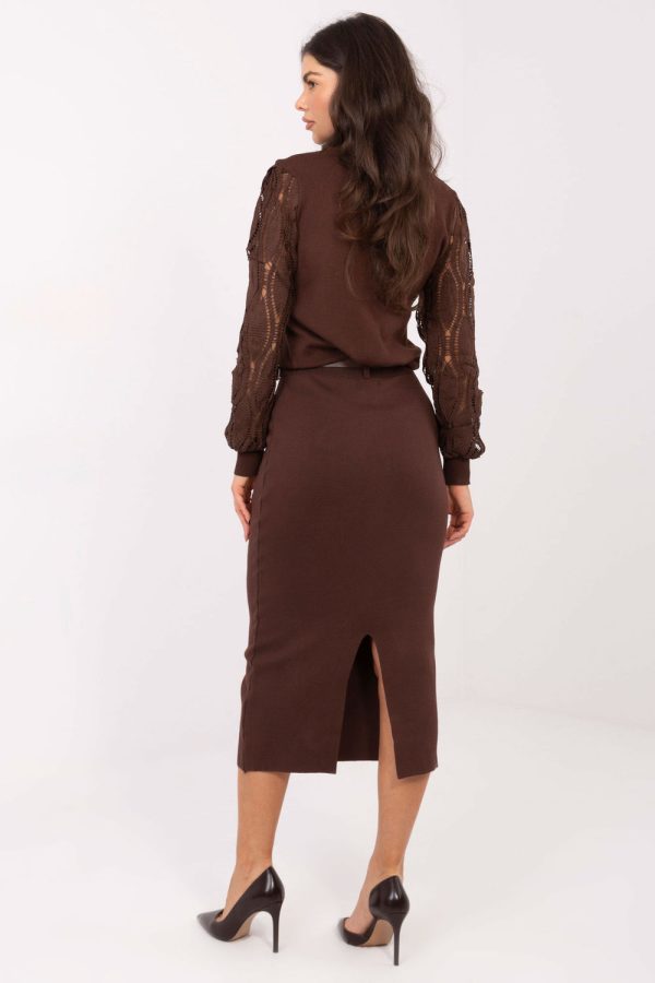 brown Skirt model 221842 Factory Price