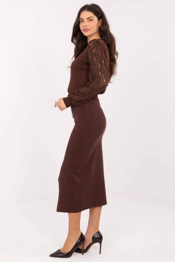 brown Skirt model 221848 Factory Price