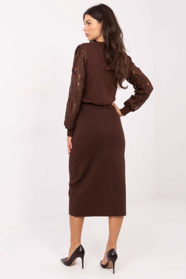brown Skirt model 221852 Factory Price