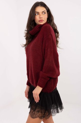 1105323 red Turtleneck model 221854 Factory Price