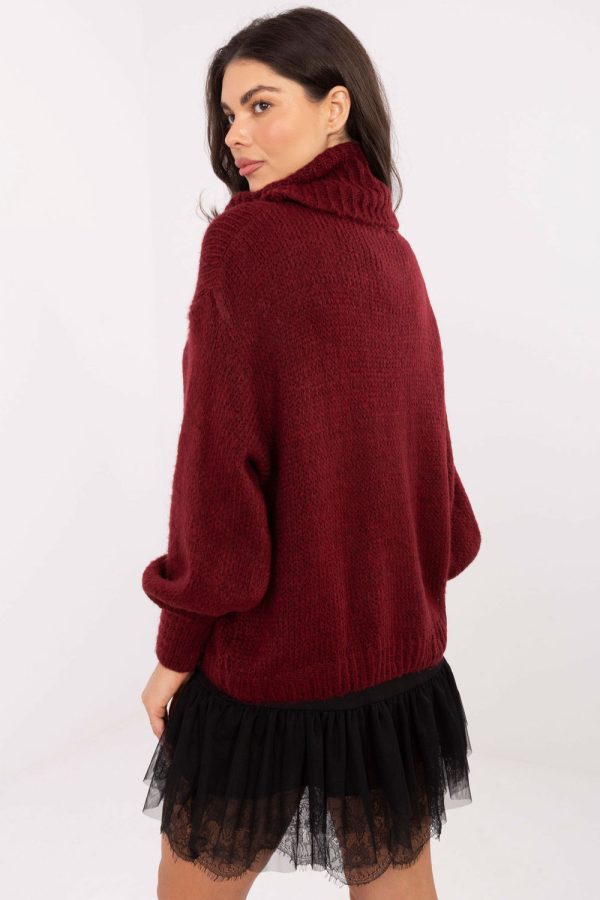 red Turtleneck model 221854 Factory Price