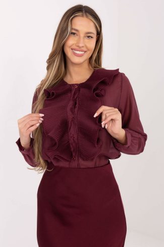 red Long sleeve shirt model 221875 Factory Price
