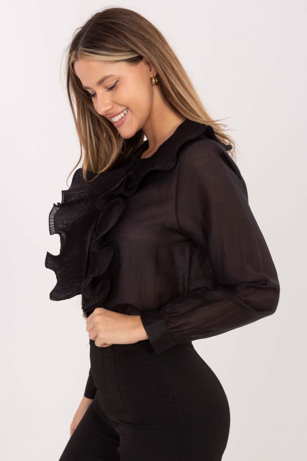 black Long sleeve shirt model 221876 Factory Price